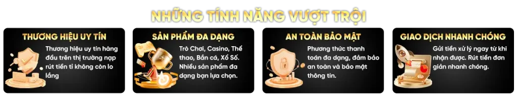tính năng vượt trội 789win